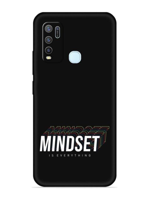 Mindset Everything Slogan Embossed Soft Silicone Case for Vivo Y30