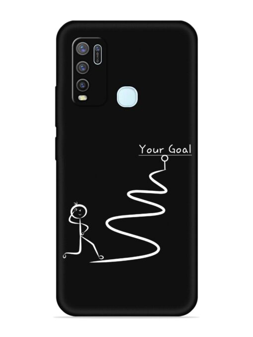 Your Goal Embossed Soft Silicone Case for Vivo Y30