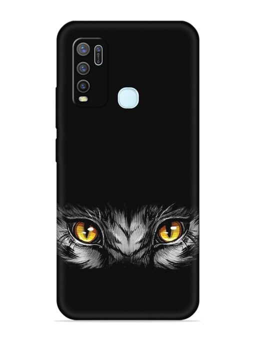 Scary Eye Embossed Soft Silicone Case for Vivo Y30 Zapvi