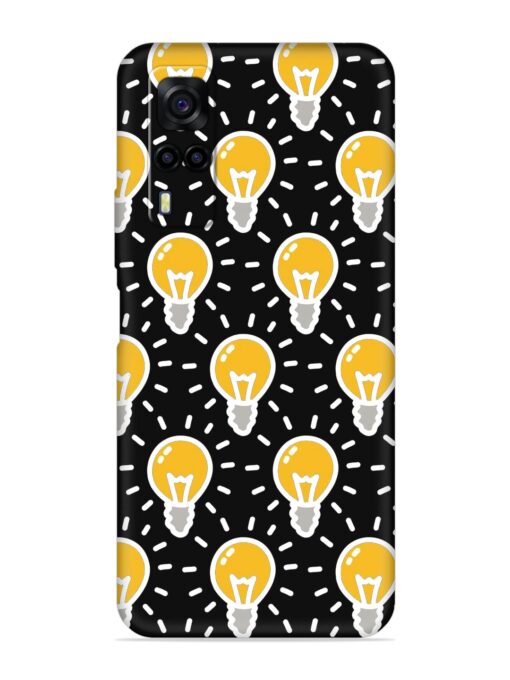 Light Bulb Seamless Embossed Soft Silicone Case for Vivo Y31