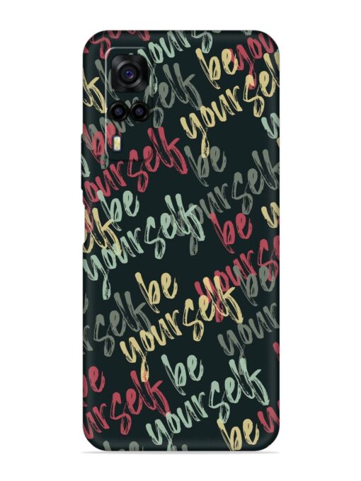 Yourself Seamless Embossed Soft Silicone Case for Vivo Y31