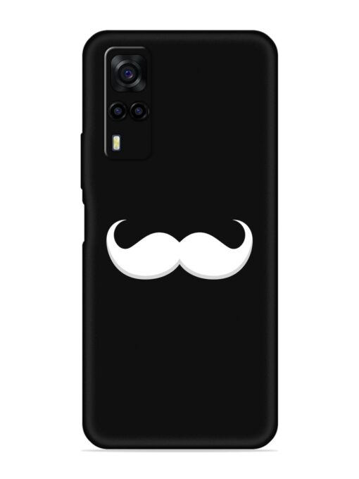 Mustache Vector Embossed Soft Silicone Case for Vivo Y31