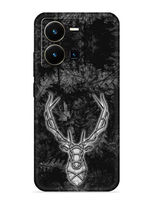 Ancient Deer Embossed Soft Silicone Case for Vivo Y35 Zapvi