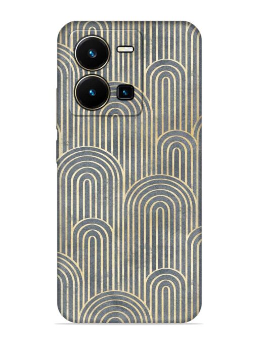 Art Deco Style Embossed Soft Silicone Case for Vivo Y35 Zapvi