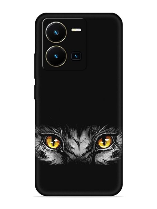 Scary Eye Embossed Soft Silicone Case for Vivo Y35 Zapvi