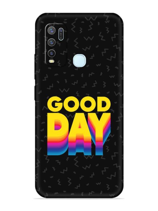 Good Day Embossed Soft Silicone Case for Vivo Y50 Zapvi