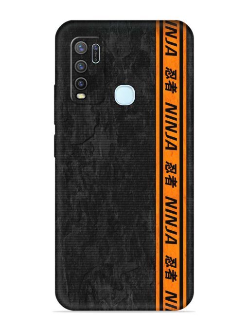 Ninja Srtips Embossed Soft Silicone Case for Vivo Y50 Zapvi