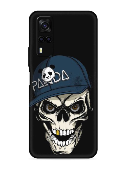 Panda Skull Embossed Soft Silicone Case for Vivo Y51 Zapvi