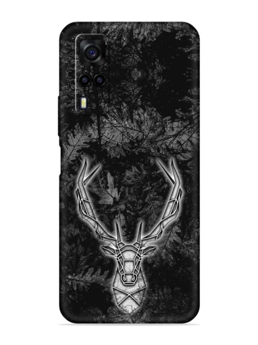 Ancient Deer Embossed Soft Silicone Case for Vivo Y51