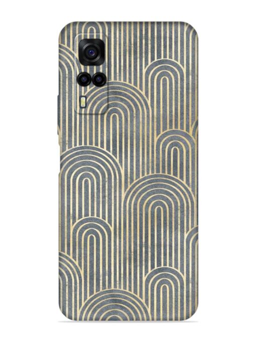 Art Deco Style Embossed Soft Silicone Case for Vivo Y51 Zapvi