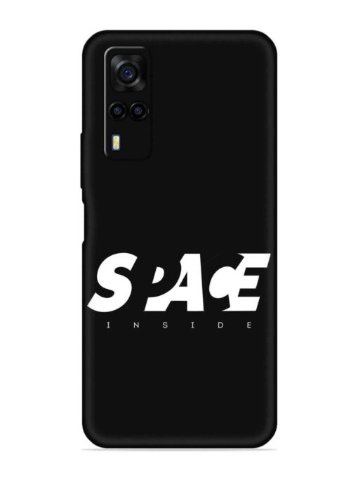 Space Typography Art Embossed Soft Silicone Case for Vivo Y51A