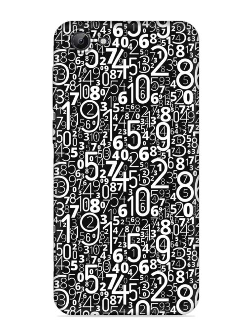 Many Numbers Different Embossed Soft Silicone Case for Vivo Y53 Zapvi