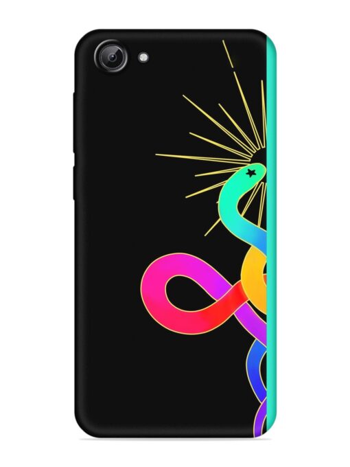 Art Geometric Abstraction Embossed Soft Silicone Case for Vivo Y53 Zapvi