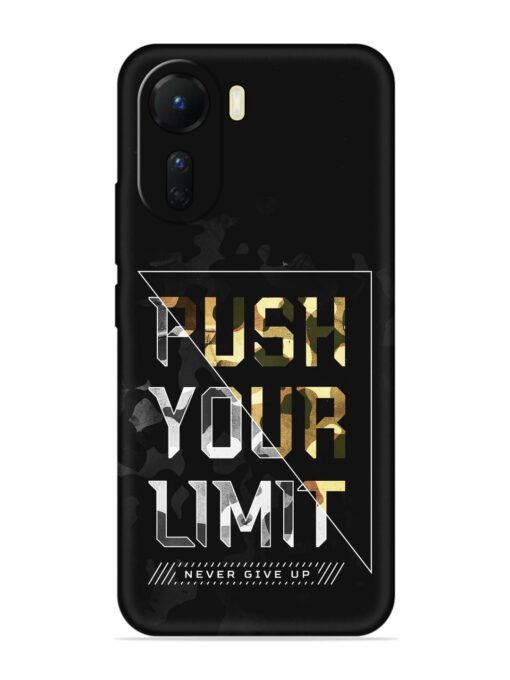 Push Your Limits Embossed Soft Silicone Case for Vivo Y56 (5G)