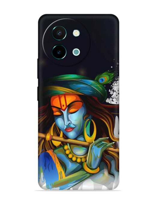 Krishna Art Embossed Soft Silicone Case for Vivo Y58 (5G)