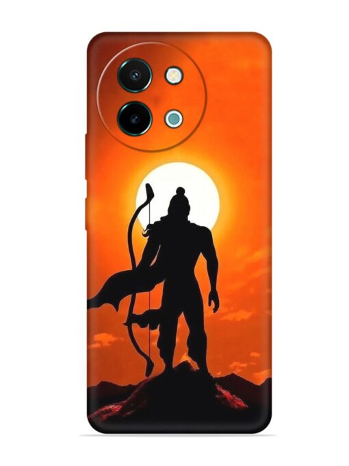 Shree Ram Embossed Soft Silicone Case for Vivo Y58 (5G) Zapvi