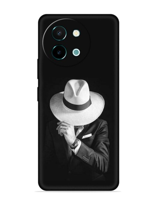 Men Under Hat Embossed Soft Silicone Case for Vivo Y58 (5G) Zapvi