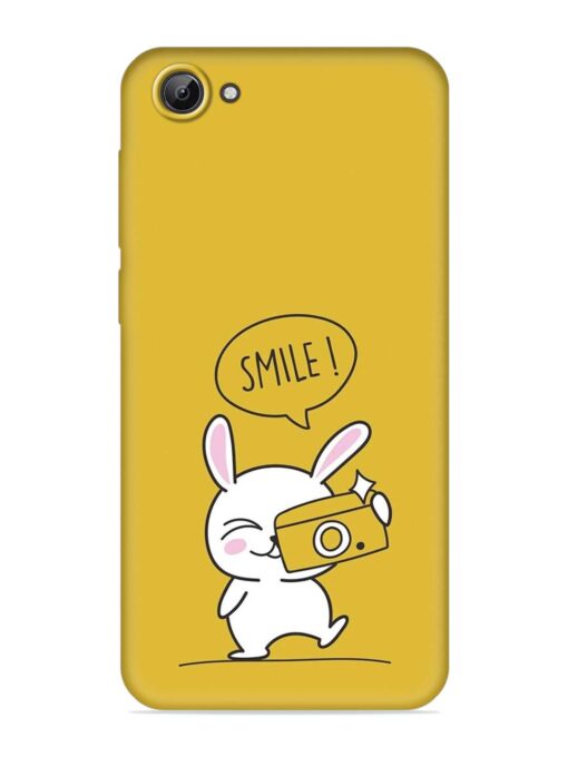 Hey Smile Please Embossed Soft Silicone Case for Vivo Y65