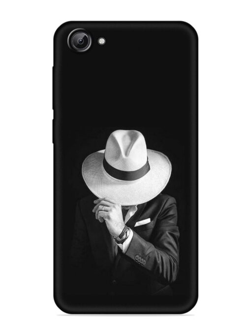 Men Under Hat Embossed Soft Silicone Case for Vivo Y65