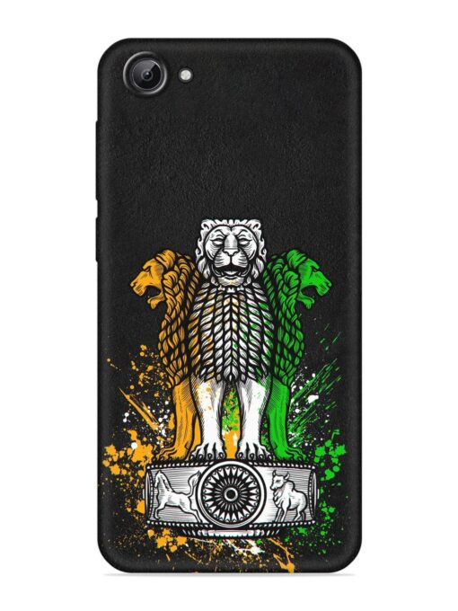 Pillars Of Ashoka Embossed Soft Silicone Case for Vivo Y65