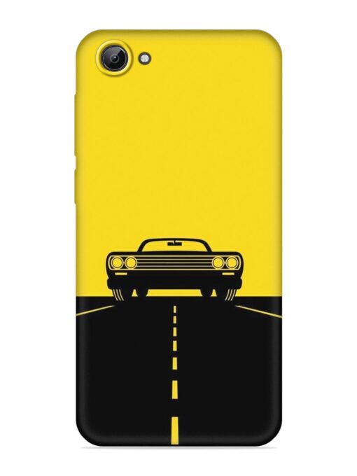 Classic Car Embossed Soft Silicone Case for Vivo Y65 Zapvi