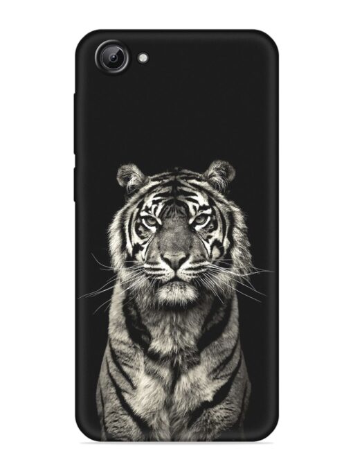 Tiger Art Embossed Soft Silicone Case for Vivo Y65