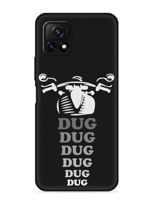 Dug Dug Dug Embossed Soft Silicone Case for Vivo Y72 (5G) Zapvi