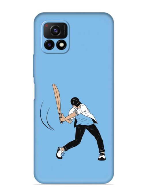 Cricket Gully Boy Embossed Soft Silicone Case for Vivo Y72 (5G) Zapvi