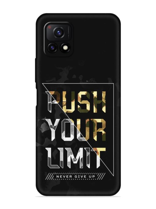 Push Your Limits Embossed Soft Silicone Case for Vivo Y72 (5G) Zapvi