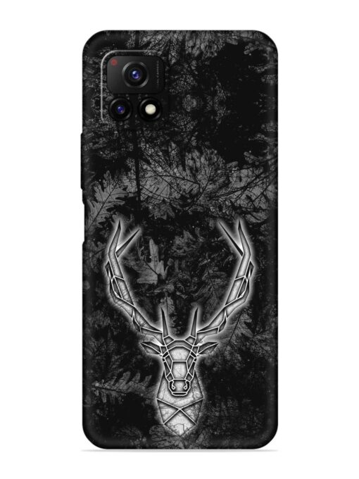 Ancient Deer Embossed Soft Silicone Case for Vivo Y72 (5G)