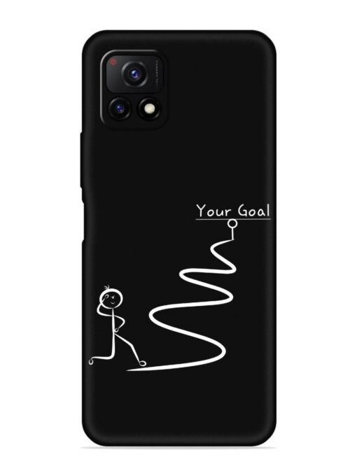 Your Goal Embossed Soft Silicone Case for Vivo Y72 (5G) Zapvi