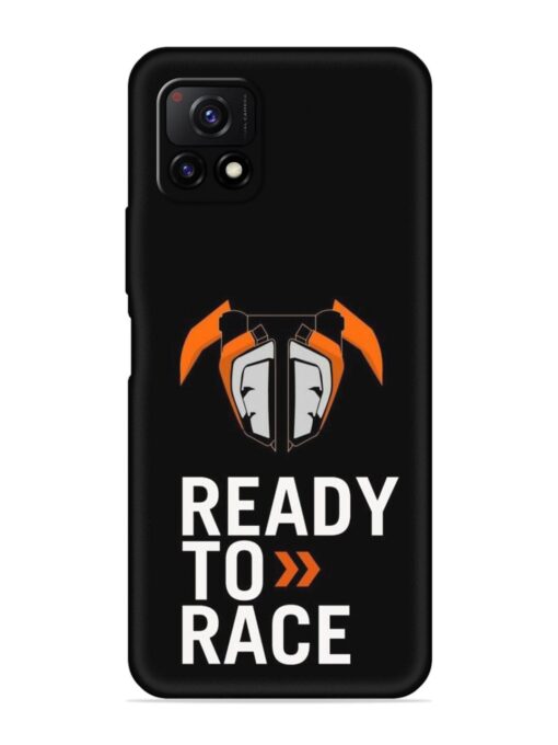 Ready To Race Embossed Soft Silicone Case for Vivo Y72 (5G) Zapvi