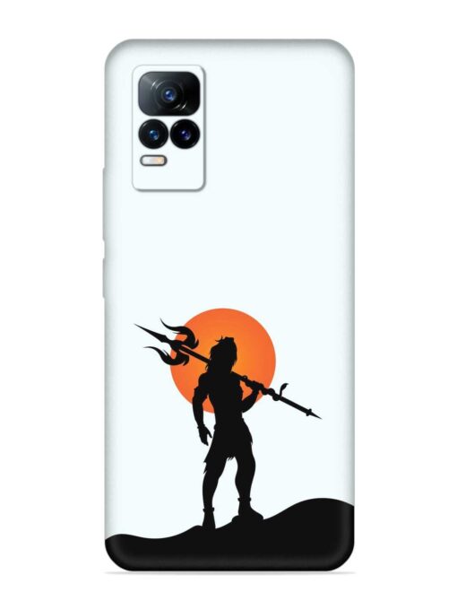 Lord Mahadev Trendy Embossed Soft Silicone Case for Vivo Y73 Zapvi