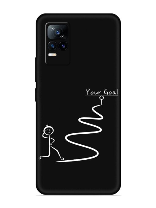 Your Goal Embossed Soft Silicone Case for Vivo Y73 Zapvi