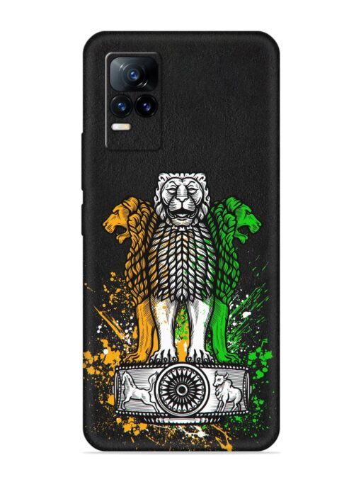 Pillars Of Ashoka Embossed Soft Silicone Case for Vivo Y73 Zapvi