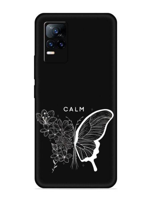 Calm Embossed Soft Silicone Case for Vivo Y73 Zapvi