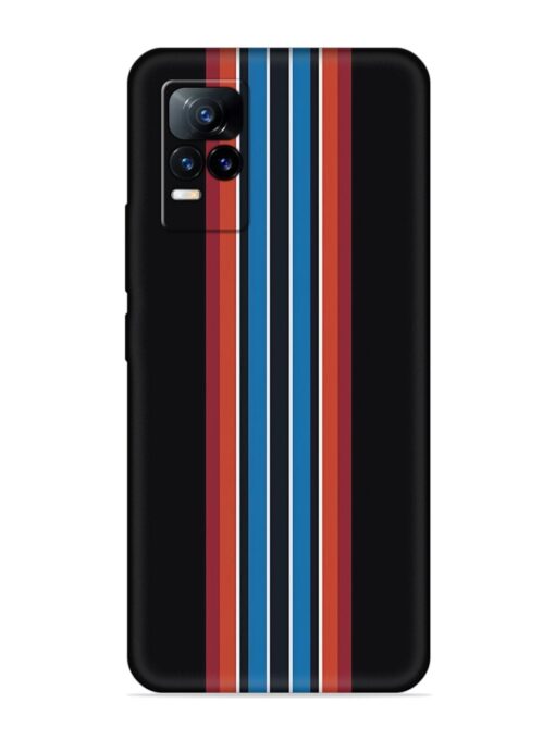 Vertical Strips Embossed Soft Silicone Case for Vivo Y73