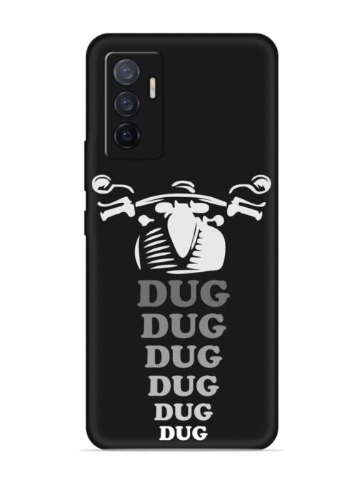 Dug Dug Dug Embossed Soft Silicone Case for Vivo Y75 (4G) Zapvi