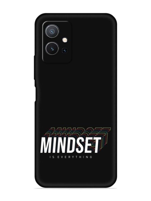 Mindset Everything Slogan Embossed Soft Silicone Case for Vivo Y75 (5G)