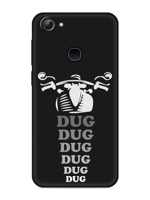 Dug Dug Dug Embossed Soft Silicone Case for Vivo Y81