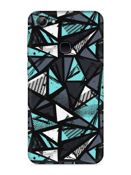 Abstract Seamless Embossed Soft Silicone Case for Vivo Y81 Zapvi