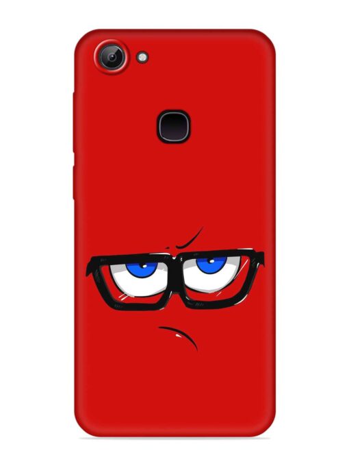 Rad Angry Face Embossed Soft Silicone Case for Vivo Y81