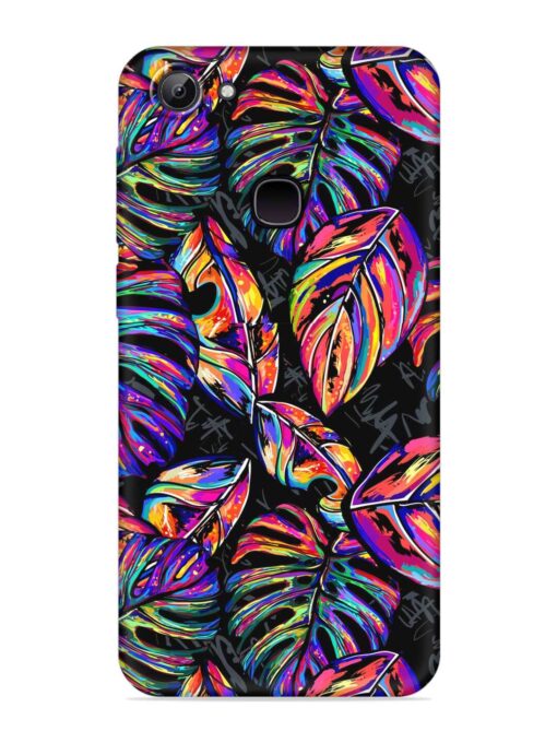 Tropical Seamless Vector Embossed Soft Silicone Case for Vivo Y81 Zapvi