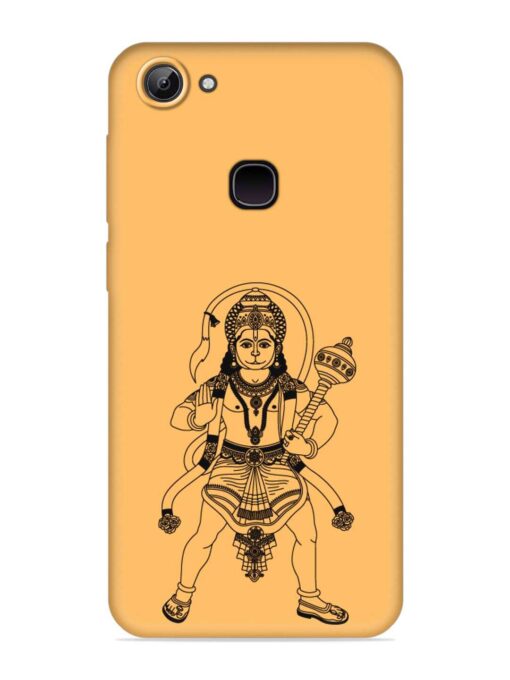 Indian God Hanuman Embossed Soft Silicone Case for Vivo Y81