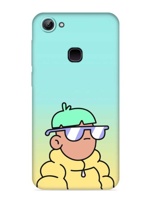 Doodles Cool Character Embossed Soft Silicone Case for Vivo Y81 Zapvi