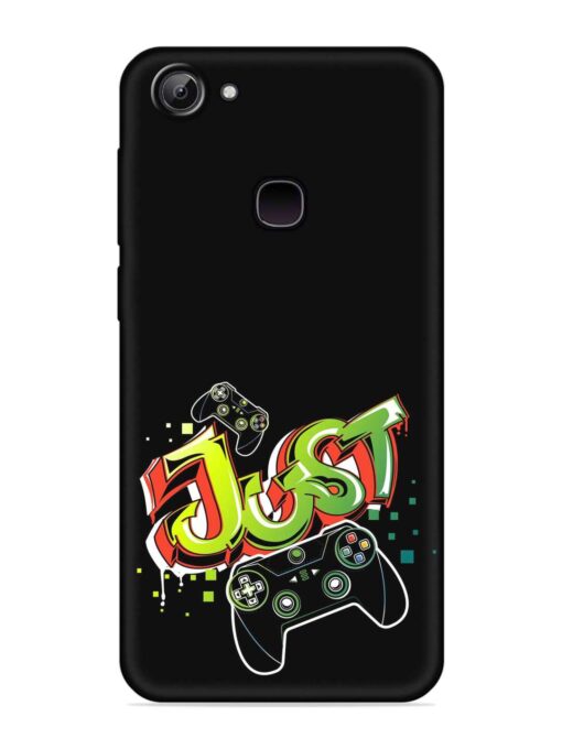 Graffiti Gamepad Illustration Embossed Soft Silicone Case for Vivo Y81 Zapvi