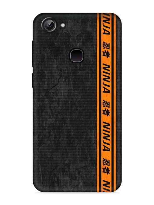 Ninja Srtips Embossed Soft Silicone Case for Vivo Y81 Zapvi