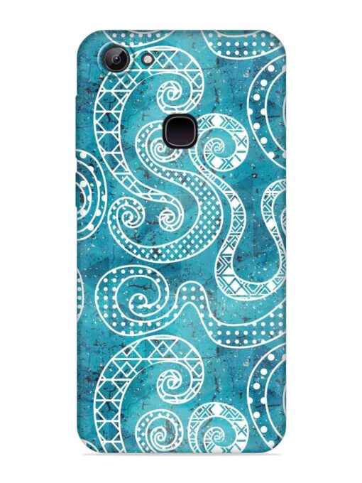 Vintage Curved Seamless Embossed Soft Silicone Case for Vivo Y81 Zapvi