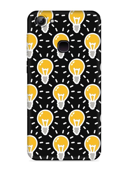 Light Bulb Seamless Embossed Soft Silicone Case for Vivo Y81 Zapvi