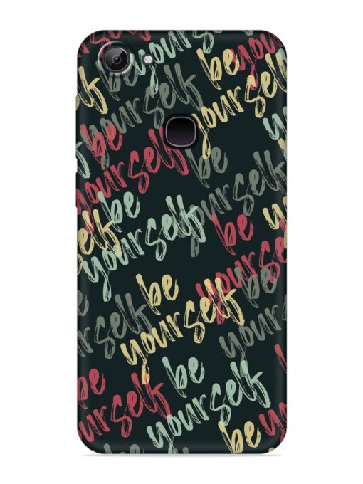 Yourself Seamless Embossed Soft Silicone Case for Vivo Y81 Zapvi